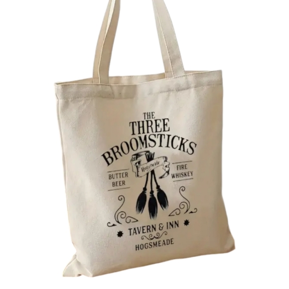 The Three Broomsticks Canvas Tote - Picture 5 of 7